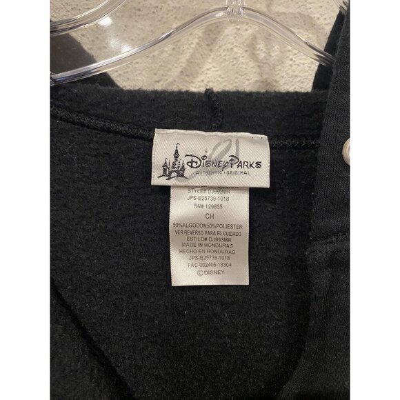 Disney Parks Haunted Mansion Cutie Hoodie Womens Small Black Full Zip Sweatshirt - Picture 3 of 6